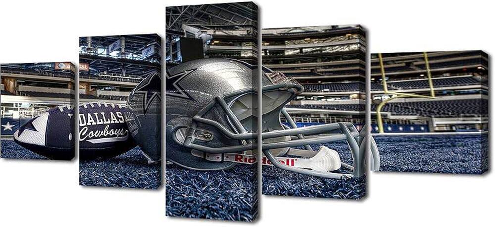 Dallas Cowboys 5-Panel Canvas Art Print